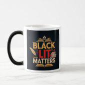 Black Lit Matters | Read, Rise, Resist Magische Mok (Links)