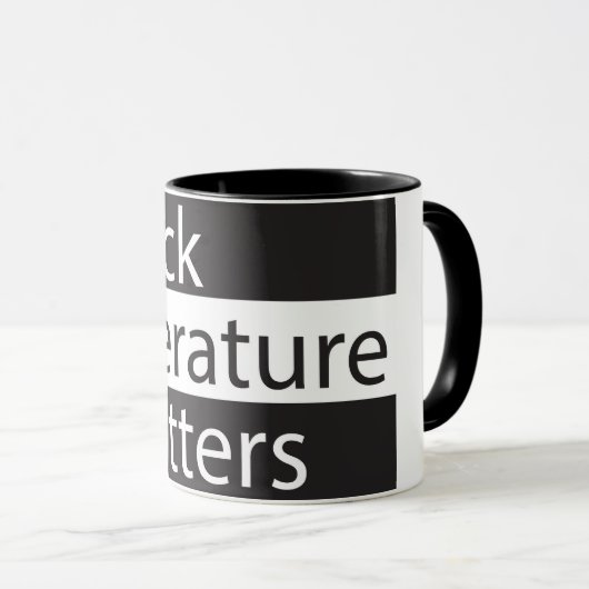 Black Literature Matters mok (Voorkant rechts)