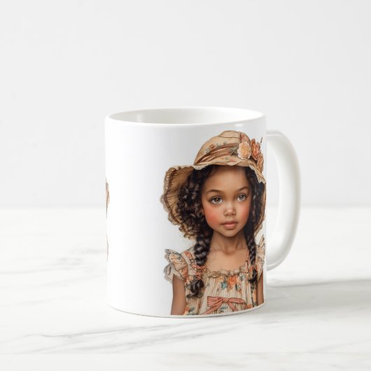Black Little Girl Koffiemok (Voorkant rechts)