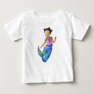 Black Little Mermaid peuter T-shirt