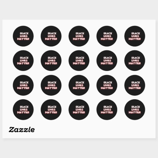Black Live Sticker (Vel)