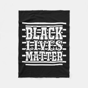 Black Lives (1) Sticker Fleece Deken