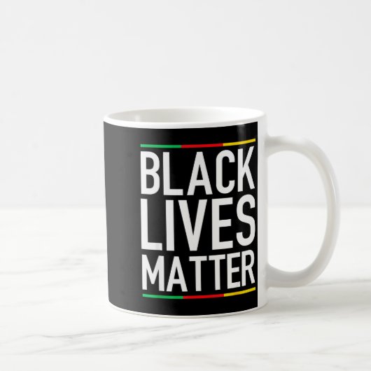 Black Lives Blm Human Rights Black History Month  Koffiemok (Rechts)