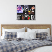 BLACK LIVES MATERIE canvas (Insitu (Slaapkamer))