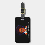 Black Lives Materie Family Child Boy Racism Son Bagagelabel (Voorkant verticaal)