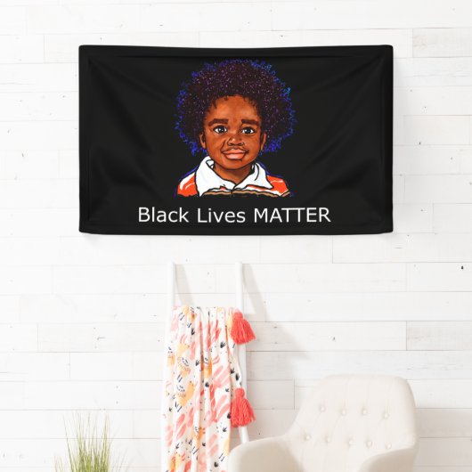 Black Lives Materie Family Child Boy Racism Son Spandoek (Insitu)
