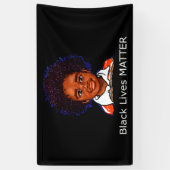 Black Lives Materie Family Child Boy Racism Son Spandoek (Verticaal)
