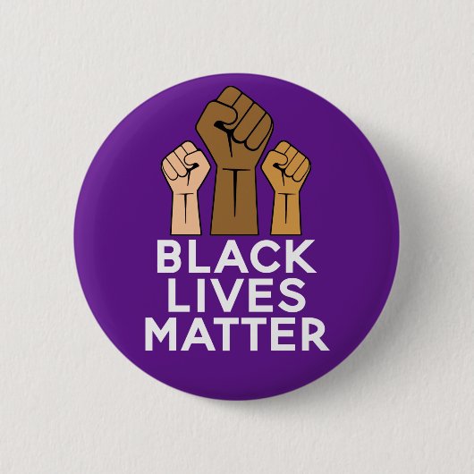 Black Lives Materie - Solidariteit eerste pomp Ronde Button 5,7 Cm (Voorkant)