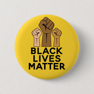 Black Lives Materie - Solidariteit eerste pomp Ronde Button 5,7 Cm