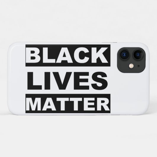 Black Lives Matphone 1 Case-Mate iPhone Case (Achterkant (horizontaal))