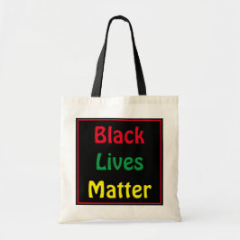 Black Lives Matte Big Text Tote Bag