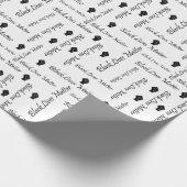 Black Lives Matte BLM African American Protest Cadeaupapier (Hoek)