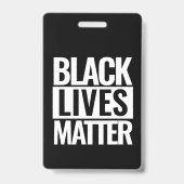 Black Lives Matte op maat Badge (Achterkant)