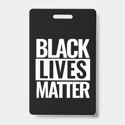 Black Lives Matte op maat Badge (Voorzijde)