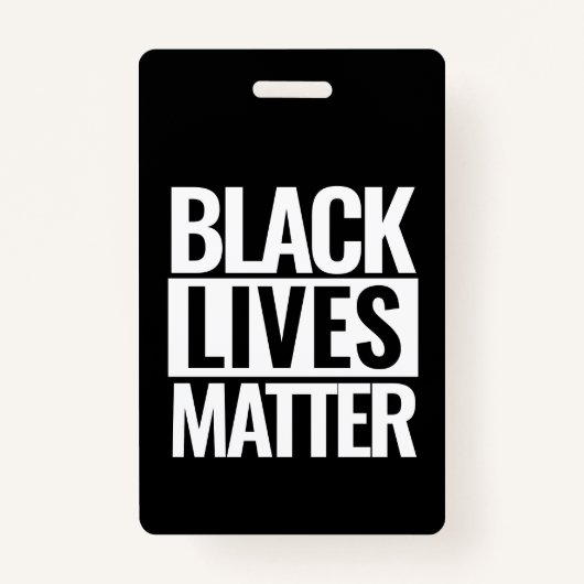 Black Lives Matte op maat Badge (Voorkant)
