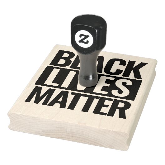 Black Lives Matte op maat Rubberstempel (Stempel)