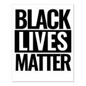 Black Lives Matte op maat Rubberstempel (Afrduk)
