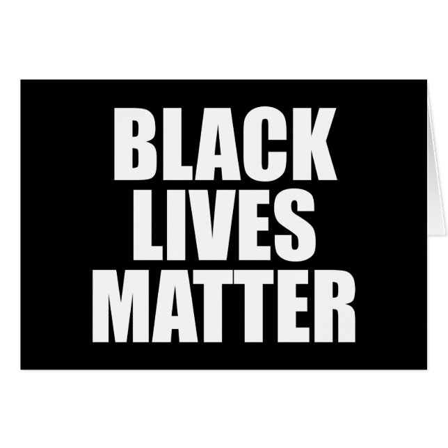 Black Lives Matter (Voorkant Horizontaal)