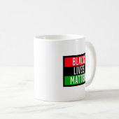 Black Lives Matter 2 Koffiemok (Voorkant rechts)
