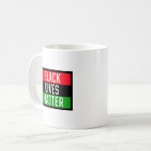Black Lives Matter 2 Koffiemok (Voorkant links)