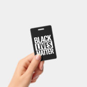 Black Lives Matter Aangepast Badge (Handheld)
