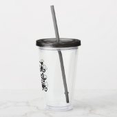 Black Lives Matter Acryl Drinkbeker (Links)