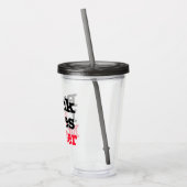 Black Lives Matter Acryl Drinkbeker (Links)