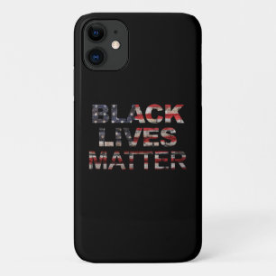 Black Lives Matter   Amerikaanse vlag Case-Mate iPhone Case