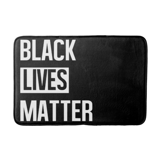 Black Lives Matter Badmat (Voorkant)