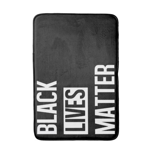 Black Lives Matter Badmat (Voorkant Verticaal)
