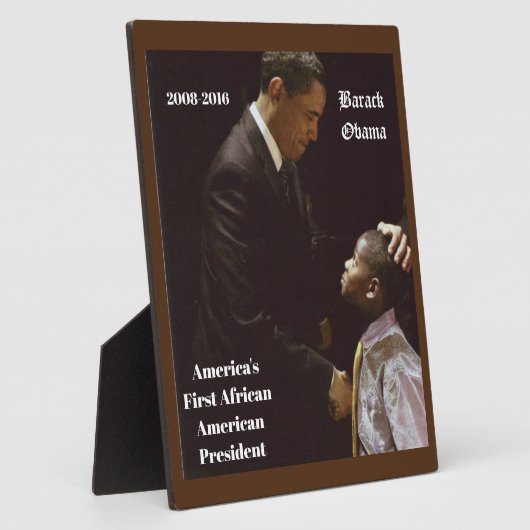 BLACK LIVES MATTER  BARACK OBAMA   FOTOPLAAT (Zijkant)