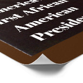 BLACK LIVES MATTER BARACK OBAMA POSTER (Hoek)