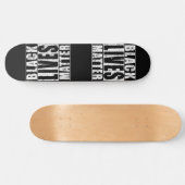 Black Lives Matter beton Persoonlijk Skateboard (Horizontaal)