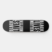 Black Lives Matter beton Persoonlijk Skateboard (Horizontaal)