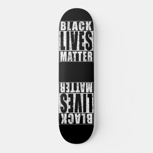 Black Lives Matter beton Persoonlijk Skateboard (Voorkant)