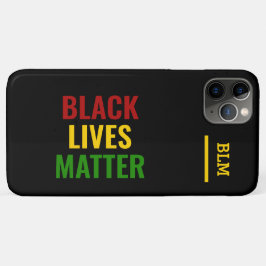 BLACK LIVES MATTER BHM Stylish Monogram Case-Mate iPhone Case