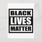 Black Lives Matter, Black History Maand, Equality Briefkaart (Voorkant)