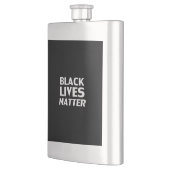 Black Lives Matter black typography modern Flacon (Links)