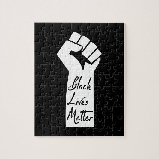 Black Lives Matter Black Woman Legpuzzel (Verticaal)