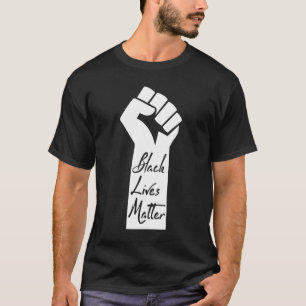 Black Lives Matter Black Woman T-shirt