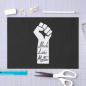 Black Lives Matter Black Woman Tissuepapier (Craft)