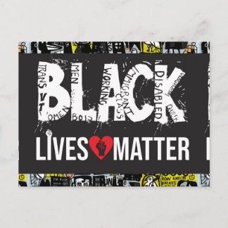 Black Lives Matter Blank Kaart