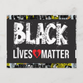 Black Lives Matter Blank Kaart (Voorkant)