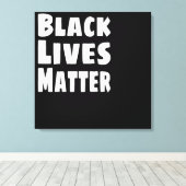 Black Lives Matter BLM Canvas Afdruk (Insitu (Houten vloer))
