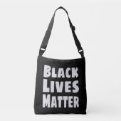 Black Lives Matter BLM Crossbody Tas (Voorkant)