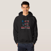 Black Lives Matter BLM Hoodie (Voorkant volledig)