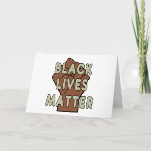 Black Lives Matter BLM Kaart