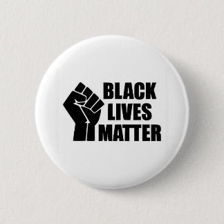 Black Lives Matter - BLM Logo Ronde Button 5,7 Cm