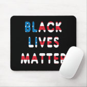 Black Lives Matter BLM Muismat (Met muis)