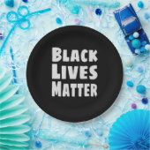 Black Lives Matter BLM Papieren Bordje (Feest)